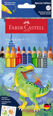 Cover von Jumbo Grip Buntstift Dino 10er