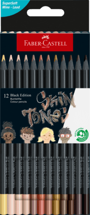 Cover von Black Edition Skin Tones Buntstifte 12er