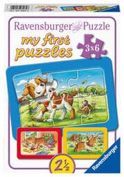 Cover von my first puzzles - Meine Tierfreunde
