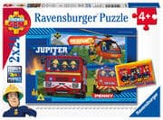 Cover von Kinderpuzzle 2x24 Teile - Feuerwehrmann Sam - Wasser marsch mit Sam