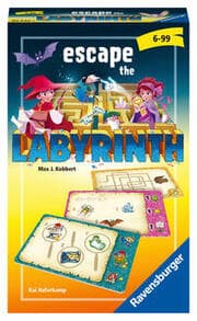 Cover von Escape the Labyrinth - Reisespiel ab 5 Jahre