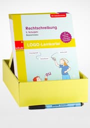 Cover von LOGO-Lernkartei Rechtschreibung