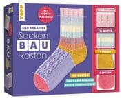 Cover von Der kreative SockenBAUKasten. Das große Karten-Set mit Sockenmaßband