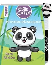 Cover von Cutie Cutes - Mitmach-Rätselbuch. Pami Panda