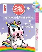 Cover von Cutie Cutes - Mitmach-Rätselbuch. Emmi Einhorn