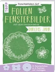 Cover von Fensterfolien-Set - Folien-Fensterbilder mit dem Kreidemarker - Durchs Jahr
