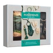 Cover von Makramee-Schmuckset 'Choose Happy' (Petrol/Natur)