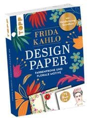 Cover von Design Paper Frida Kahlo A6. Mit Handlettering-Grundkurs