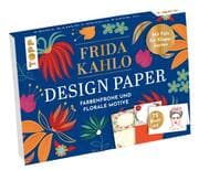 Cover von Design Paper Frida Kahlo A5. Mit Falz für Klappkarten