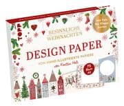 Cover von Design Paper Besinnliche Weihnachten DIN A5. Mit Falz für Klappkarten