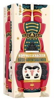 Cover von Der Kopfnussknacker - Rätsel-Adventskalender