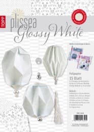 Cover von Plissea Faltpapier Glossy White