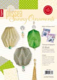Cover von Plissea Transparentpapier Sunny Ornaments