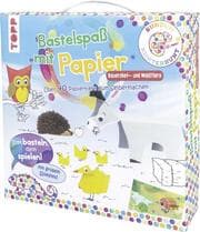 Cover von Bauernhof- und Waldtiere - Rundum Kunterbunt Bastelspaß mit Papier