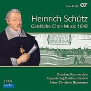 Cover von Geistliche Chormusik 1648