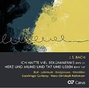 Cover von Ich hatte viel Bekümmernis BWV 21/Herz und Mund und Tat und Leben BWV 147