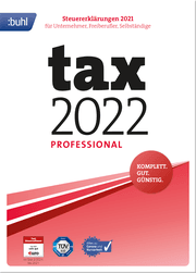 Cover von tax 2022 Professional