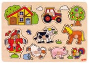 Cover von Steckpuzzle Bauernhof VI