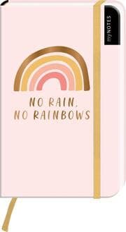 Cover von myNOTES Notizbuch A6: No rain, no rainbows