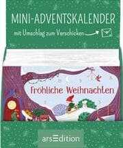 Cover von Display Mini-Adventskalender mit Umschlag zum Verschicken WICHTEL