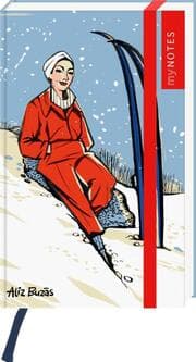 Cover von myNOTES Notizbuch A6 Österreich - Schneeglück & Ski-Momente