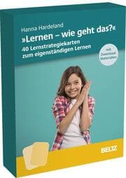 Cover von 'Lernen, wie geht das?' - 40 Lernstrategiekarten zum eigenständigen Lernen