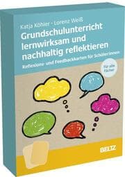 Cover von Kartenset Grundschulunterricht lernwirksam und nachhaltig reflektieren