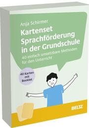 Cover von Kartenset Sprachförderung in der Grundschule
