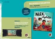 Cover von Bilderbuchkarten 'Alex, abgeholt!' von Danielle Graf und Katja Seide