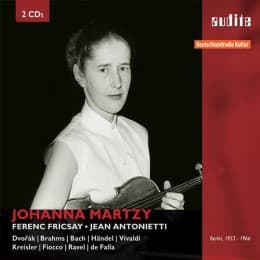 Cover von Johanna Martzy - Die RIAS-Aufnahmen