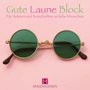 Cover von Gute Laune Block Sonnenbrille