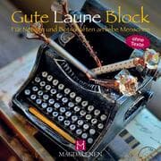 Cover von Gute Laune Block Schreibmaschine