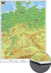 Cover von Deutschland physisch zum Pinnen auf Wabenplatte