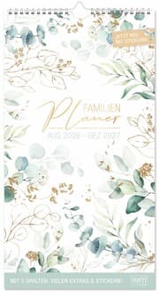 Cover von FamilienPlaner 'Blattgold' 2026/2027