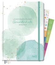 Cover von Lehrer-Planer Grundschule Watercolor Dots A4+ 2026/2027