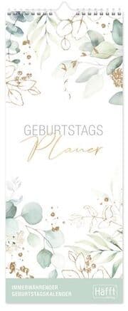 Cover von Geburtstagsplaner Blattgold kompakt