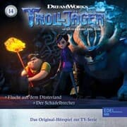 Cover von Folge 14: Flucht aus dem Düsterland / Der Schädelbrecher (Das Original-Hörspiel zur TV-Serie)