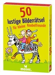 Cover von 50 lustige Bilderrätsel für kleine Knobelfreunde