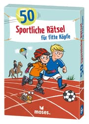 Cover von 50 sportliche Rätsel für fitte Köpfe
