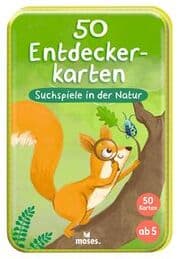 Cover von 50 Entdeckerkarten - Suchspiele in der Natur