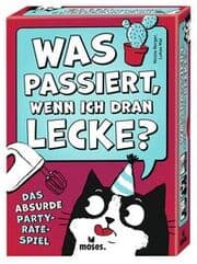 Cover von Was passiert, wenn ich dran lecke?