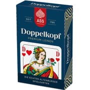 Cover von ASS Doppelkopf Premium Leinen, französisches Bild, in Faltschachtel