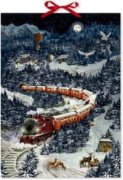 Cover von Weihnachtsexpress in Winterlandschaft
