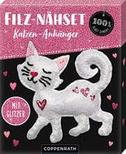 Cover von Filz-Nähset - Katzen-Anhänger (weiß)