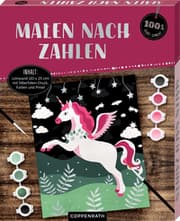 Cover von Malen nach Zahlen Einhorn