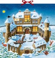 Cover von Zettel-Adventskalender - Weihnachtsraub auf Burg Felsenfest