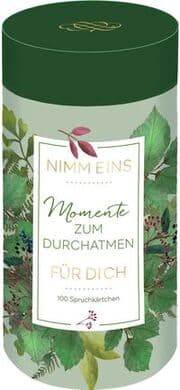 Cover von Sprüchedose - Nimm eins! Momente zum Durchatmen für dich