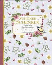 Cover von Geschenkpapier-Buch - Romantische Weihnachten - Marjolein Bastin