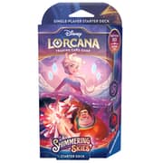 Cover von Disney Lorcana TCG: Shimmering Skies - Starter Deck Amethyst and Ruby (Englisch)