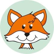 Cover von Belobigungs-Aufkleber 'Fuchs' in Spender-Box